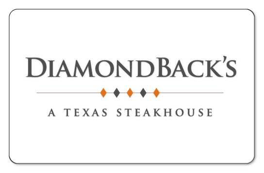 diamond backs text logo on a white background